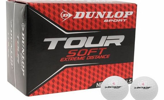 Dunlop Tour Golf Ball 24 Pack[White]